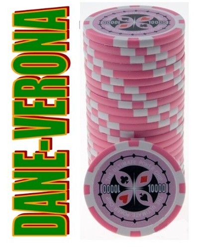 Blister fiches chips 14 - blister, 25