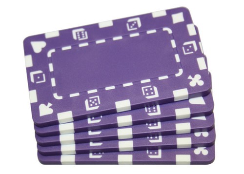 Pezzi targhette chips - targhette, poker
