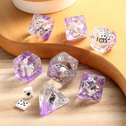 Set dadi resina - set, (7