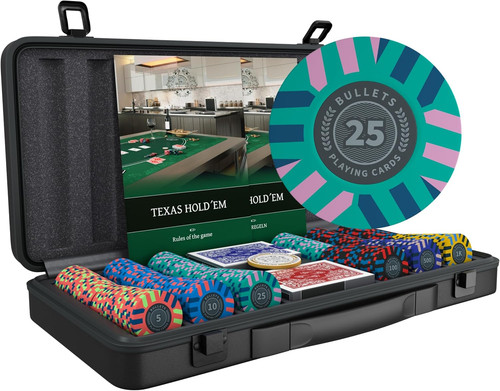 Valigetta poker 300 - 300, fiches