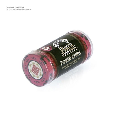 Fiches poker 500 - rosse, 14g