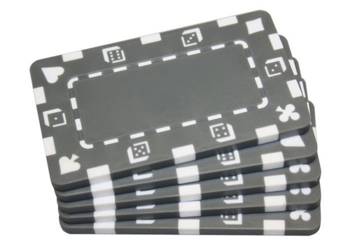 Pezzi targhette chips poker - 5,
