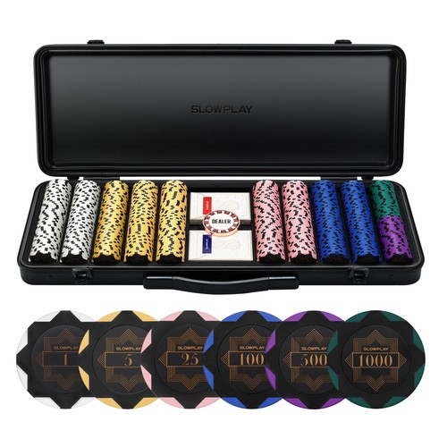 Set poker 500 fiches in - da,