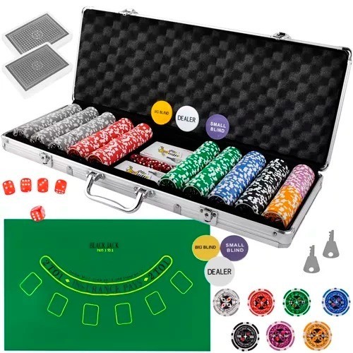 Set poker 500 - fiches, chips