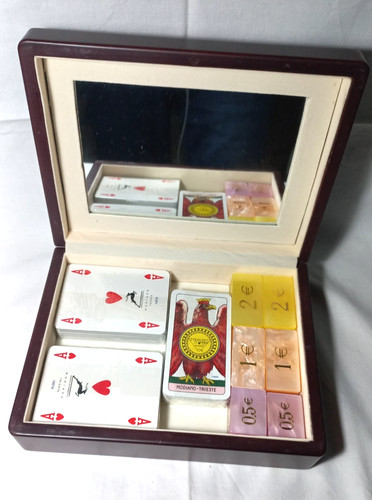 Cofanetto carte gioco poker - gioco,