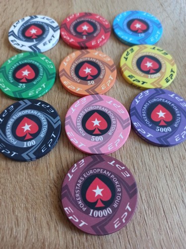 Fiches poker - 10,